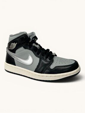 NEW Air Jordan 1 Mid SE Black Chrome - Women’s Size 5 (3.5Y)